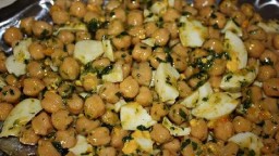 Recepta de cuina de Amanida freda de cigrons