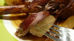 Recepta de cuina de Xai al forn amb mostarda