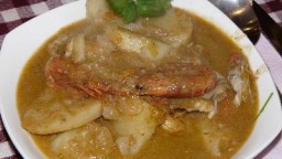 Recepta de cuina de Suquet d'escòrpora amb patates