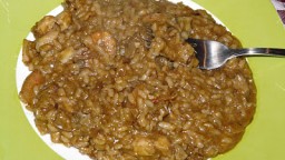 Recepta de cuina de Arròs amb ceps