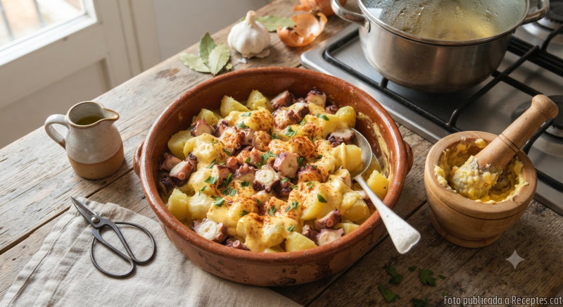 Pop ofegat amb allioli