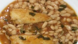 Bacallà amb mongetes del 