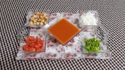 Recepta de cuina de Gaspatxo  tradicional
