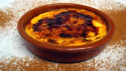 Recepta de cuina de Crema de Sant Josep amb sorpresa