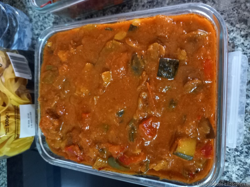 Sanfaina amb toc picant