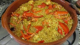 Recepta de cuina de Arròs amb llamàntol