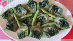 Recepta de cuina de Carxofes fresques a la vinagreta