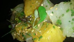 Recepta de cuina de Bacallà amb taronja