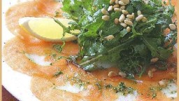 Recepta de cuina de Carpacció de salmó