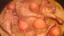 Recepta de cuina de Ànec amb peres