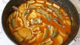Recepta de cuina de Suquet d'anguiles amb patates