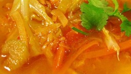 Recepta de cuina de Sopa de verdures en juliana