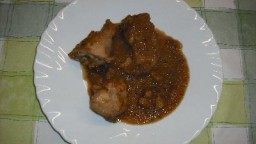 Recepta de cuina de Conill amb salsa fosca