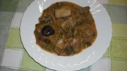 Recepta de cuina de Sèpia estofada amb bolets