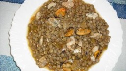 Recepta de cuina de Llenties amb peix