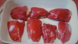 Recepta de cuina de Piquillos farcits de bacallà