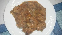Recepta de cuina de Cap de costella de porc amb carxofes