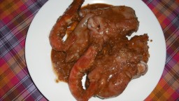 Recepta de cuina de Peus de porc amb gambes