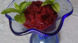 Sorbet de fruits vermells