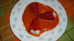 Recepta de cuina de Pebrots del piquillo farcits de lluç