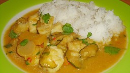 Recepta de cuina de Curri de peix amb anacard