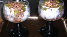 Recepta de cuina de Postre de Raïm amb Mascarpone