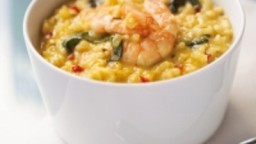 Recepta de cuina de Risotto Gratinat amb Llagostins