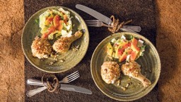 Recepta de cuina de Pollastre amb crosta de coco