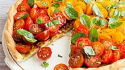 Recepta de cuina de Pastís de tomàquet i formatge