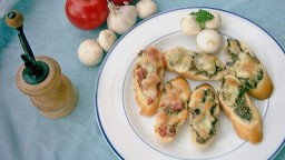 Recepta de cuina de Crostini de Bolets