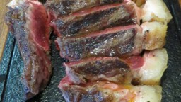 Recepta de cuina de Mitjana  de bou a la planxa