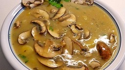 Recepta de cuina de Sopa Vienesa de Patates amb Bolets