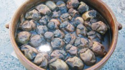 Recepta de cuina de Pomes del ciri farcides. “ Relleno ”