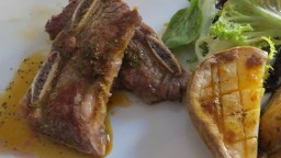 Recepta de cuina de Tira de vedella  a la planxa amb salsa ximixurri