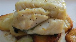 Recepta de cuina de Llom de bacallà al forn