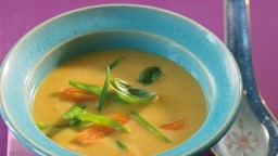 Recepta de cuina de Sopa de Moniato i Coco