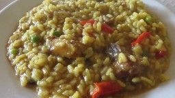 Recepta de cuina de Arròs simple de muntanya