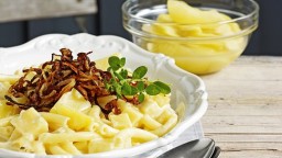 Recepta de cuina de Macarrons amb Gruyère