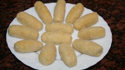 Croquetes de pollastre a l'ast