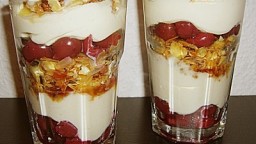 Recepta de cuina de Postres de Crema de Formatge i Guindes