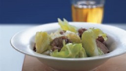 Recepta de cuina de Guisat de Xai i Col Blanca