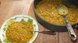 Recepta de cuina de Llenties i Verdures al Curri