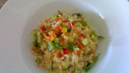 Recepta de cuina de Risotto de primavera amb all silvestre (All d'ós)