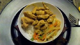 Recepta de cuina de Pollastre al Curri amb Coco