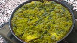 Paella d'escorregut, de l'avi Pedro