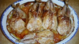 Recepta de cuina de Guatlles farcides