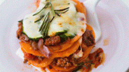 Recepta de cuina de Cassola de batates amb carn picada de xai