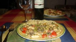 Recepta de cuina de Ragut de pollastre al pebre vermell