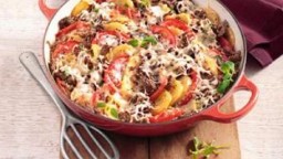 Recepta de cuina de Cassola de patates amb carn picada