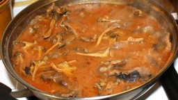 Recepta de cuina de Estofat de vedella amb camagrocs